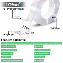 Load image into Gallery viewer, EZlifego Double Sided Tape Heavy Duty
