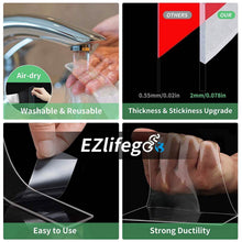 Load image into Gallery viewer, EZlifego Double Sided Tape Heavy Duty

