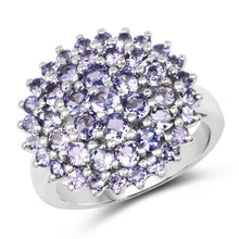 Load image into Gallery viewer, 2.52 Carat Genuine Tanzanite .925 Sterling Silver Ring
