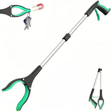 Load image into Gallery viewer, Heavy-Duty Steel Folding Trash Picker – 32" with Magnet &amp; Anti-Slip Handle
