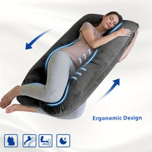 将图片加载到图库查看器，U-Shaped Maternity Pillow – Full Body Support
