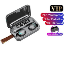 Load image into Gallery viewer, STEVVEX TWS Bluetooth 5.0 Earphones 2200mAh Charging Box Wireless Headphone 9D Stereo Sports Waterproof Earbuds Headsets With Microphone
