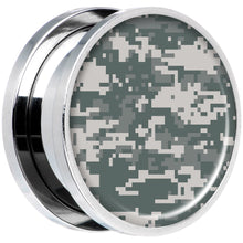 Load image into Gallery viewer, Digital Camo Print Steel Screw Fit Plug Set 18mm
