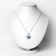 Load image into Gallery viewer, 1.76 Carat Genuine Swiss Blue Topaz .925 Sterling Silver Pendant
