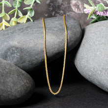 将图片加载到图库查看器，14k Yellow Gold Round Chain 1.2mm
