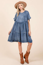 将图片加载到图库查看器，Oversized Mini Dress Relaxed Fit Boho Design Comfortable And Breathable Women Dress
