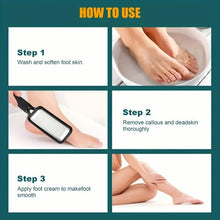 Load image into Gallery viewer, 4-Piece Stainless Steel Foot File Set – Callus &amp; Dead Skin Remover
