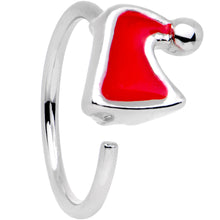 将图片加载到图库查看器，20G 5/16 Red Santa Hat Seamless Circular Ring
