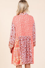 Load image into Gallery viewer, New Summer Floral Tie Waist Flutter Sleeve Tiered Dress – Feminine, Elegant, Cheerful, Bohemian Chic, Flowy &amp; Graceful, Lightweight Rayon-Linen Blend Dress
