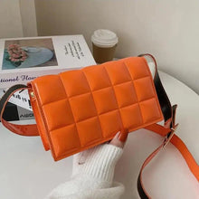 将图片加载到图库查看器，Fabulous Luxury Shoulder Bag Shiny Pu Leather Crossbody Bags For Women Small Flap Handbag Designer Female Messenger Bags
