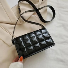 将图片加载到图库查看器，Fabulous Luxury Shoulder Bag Shiny Pu Leather Crossbody Bags For Women Small Flap Handbag Designer Female Messenger Bags
