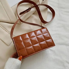 将图片加载到图库查看器，Fabulous Luxury Shoulder Bag Shiny Pu Leather Crossbody Bags For Women Small Flap Handbag Designer Female Messenger Bags
