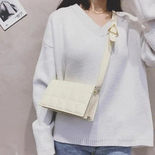 将图片加载到图库查看器，Fabulous Luxury Shoulder Bag Shiny Pu Leather Crossbody Bags For Women Small Flap Handbag Designer Female Messenger Bags
