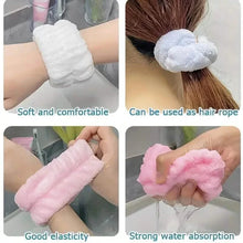 Load image into Gallery viewer, Face Washing Wrist With Sweat Wiping Bracelet Absorbing Sleeve
