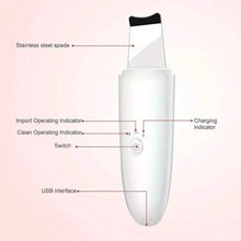 将图片加载到图库查看器，Facial Blackhead Removal Pore Cleaning Skin Scraper Tool
