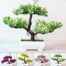 Load image into Gallery viewer, Fake Artificial Pot  Bonsai Potted Simulation Table Ornaments For Garden Party Hotel Office Decor Fake Flowers Arrangements for Home Decoration
