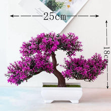 Load image into Gallery viewer, Fake Artificial Pot  Bonsai Potted Simulation Table Ornaments For Garden Party Hotel Office Decor Fake Flowers Arrangements for Home Decoration
