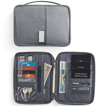 Load image into Gallery viewer, Family Travel Document Organizer Capacious Passport Holder Wallet
