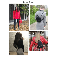 Load image into Gallery viewer, Famous Designer Mini Soft Touch Leather Small Backpack For Female And Girls Fashionable Ladies Bagpack Shoulder Bag
