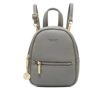 Load image into Gallery viewer, Famous Designer Mini Soft Touch Leather Small Backpack For Female And Girls Fashionable Ladies Bagpack Shoulder Bag
