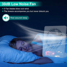 将图片加载到图库查看器，Fan USB Rechargeable Table Portable Desk Cooling Fan
