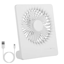 将图片加载到图库查看器，Fan USB Rechargeable Table Portable Desk Cooling Fan
