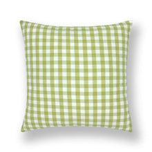 将图片加载到图库查看器，Farmhouse Plaid Striped Linen Cotton Pillow Covers Outdoor Plaid Square Pillow Cushion Case Cotton Linen Throw Pillow Covers Sofa Chair Decorative Cotton Cushions Cover Red Green Blue Pillowcase
