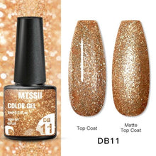 将图片加载到图库查看器，Fashion 2022 Reflective Glitter Gel Nail Polish 8 Colors Sparkling Auroras Permanent UV Diamond Gel Nail Polish Gel For Girls and Womens
