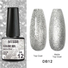 将图片加载到图库查看器，Fashion 2022 Reflective Glitter Gel Nail Polish 8 Colors Sparkling Auroras Permanent UV Diamond Gel Nail Polish Gel For Girls and Womens
