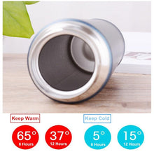 将图片加载到图库查看器，Fashion 500ml Stainless Steel Insulated Cup Coffee Tea Thermos Bottle Thermal Water Bottle Travel Drink Bottle Tumbler Warm Water Container Coffee Keeper Tea Keeper Camping Travel Coffee Tea Milk Mug Kitchen Dining Set Reusable Water Bottle

