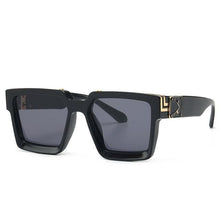Load image into Gallery viewer, Fashion Black Design Stylish Sunglasses For Men &amp; Women Square Shape Driving Eyewear Classic Luxury Style Sun Glasses For Men Women Anti Blue Light Sun Glasses For Summer
