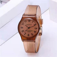 将图片加载到图库查看器，Fashion Casual Environmental Friendly Silicone Childrens Quartz Fashion Watches Retro Classic Analog Time Teacher Young Girls Teen Wrist Watch With Colorful Silicone Band For Valentine’s Day
