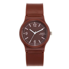将图片加载到图库查看器，Fashion Casual Environmental Friendly Silicone Childrens Quartz Fashion Watches Retro Classic Analog Time Teacher Young Girls Teen Wrist Watch With Colorful Silicone Band For Valentine’s Day
