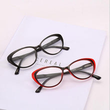 将图片加载到图库查看器，Fashion  Cat Eye Reading Glasses Women Lightweight  Eyeglasses Frame Protection Eyewear Computer Goggles And Non Prescription Frame Ladies Eyewear Women Eyeglasses Hyperopia Presbyopia Eyewear 1.0 1.5 2.0 2.5 3.0 3.5 4.0
