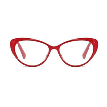 将图片加载到图库查看器，Fashion  Cat Eye Reading Glasses Women Lightweight  Eyeglasses Frame Protection Eyewear Computer Goggles And Non Prescription Frame Ladies Eyewear Women Eyeglasses Hyperopia Presbyopia Eyewear 1.0 1.5 2.0 2.5 3.0 3.5 4.0

