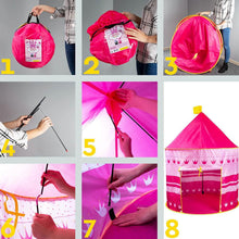 Load image into Gallery viewer, Fashion Children's Toys Gaming Play House Princess Castle Tent
