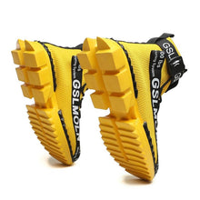 Load image into Gallery viewer, Fashion Flying Woven Sock Mens High Top Sneakers Men Non-slip Shoes Casual Shoes Running Modern Shoes Non Slip Athletic Tennis Walking Type Sneakers Hip Hop Style
