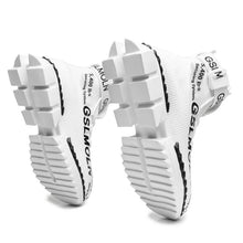 Load image into Gallery viewer, Fashion Flying Woven Sock Mens High Top Sneakers Men Non-slip Shoes Casual Shoes Running Modern Shoes Non Slip Athletic Tennis Walking Type Sneakers Hip Hop Style
