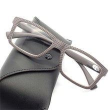 Load image into Gallery viewer, Fashion For  Men And Women Reading Glasses Frame Retro Classic Eyeglasses New Ultralight Eyewear  Reading Glasses Oversize Large Square Men Readers ,Comfort Lightweight Eyeglasses Flexible Spring Hinge

