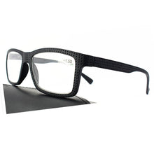 Load image into Gallery viewer, Fashion For  Men And Women Reading Glasses Frame Retro Classic Eyeglasses New Ultralight Eyewear  Reading Glasses Oversize Large Square Men Readers ,Comfort Lightweight Eyeglasses Flexible Spring Hinge

