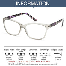 Load image into Gallery viewer, Fashion Glasses Men Women Reading Anti Blue Eye Protection Eyeglasses Hyperopia Transparent Optical Eyewear With Diopter For Women And Men +1.0~+ 4.0
