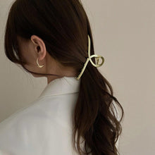 将图片加载到图库查看器，Fashion INS Hair Claws Hair Crab Clamp Hairgrip Matte Metal Hair Clip Claw Large Size INS Hair Claws Gorgeous Hair Accessories For Women
