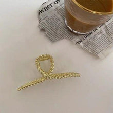 将图片加载到图库查看器，Fashion INS Hair Claws Hair Crab Clamp Hairgrip Matte Metal Hair Clip Claw Large Size INS Hair Claws Gorgeous Hair Accessories For Women
