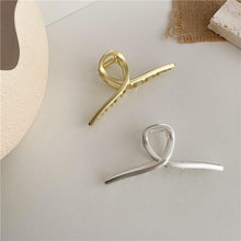 将图片加载到图库查看器，Fashion INS Hair Claws Hair Crab Clamp Hairgrip Matte Metal Hair Clip Claw Large Size INS Hair Claws Gorgeous Hair Accessories For Women
