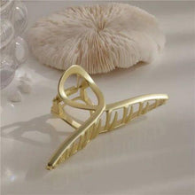 将图片加载到图库查看器，Fashion INS Hair Claws Hair Crab Clamp Hairgrip Matte Metal Hair Clip Claw Large Size INS Hair Claws Gorgeous Hair Accessories For Women
