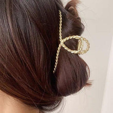 将图片加载到图库查看器，Fashion INS Hair Claws Hair Crab Clamp Hairgrip Matte Metal Hair Clip Claw Large Size INS Hair Claws Gorgeous Hair Accessories For Women
