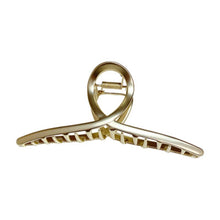 将图片加载到图库查看器，Fashion INS Hair Claws Hair Crab Clamp Hairgrip Matte Metal Hair Clip Claw Large Size INS Hair Claws Gorgeous Hair Accessories For Women
