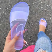 Load image into Gallery viewer, Fashion Jelly Women Slippers Summer Candy Colors Elegant Modern Design For Womens
