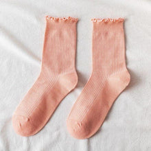 Load image into Gallery viewer, Fashion Lace Ruffled Soft Cotton Female Sock Spring And Summer Cute Socks Sweet Princess Girls Comfortable Breathable Cute Socks For Women
