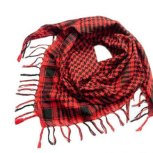 将图片加载到图库查看器，Fashion Latest Women Men Arab Shemagh Keffiyeh Palestine Scarf Shawl Wrap Scarves Keffiyeh Man Wrap Bandana Shemagh Military Scarf plaid Islamic Airsoft Muslim Multifunction Tactical Arabic Hijab Palestine Women Men Scarf
